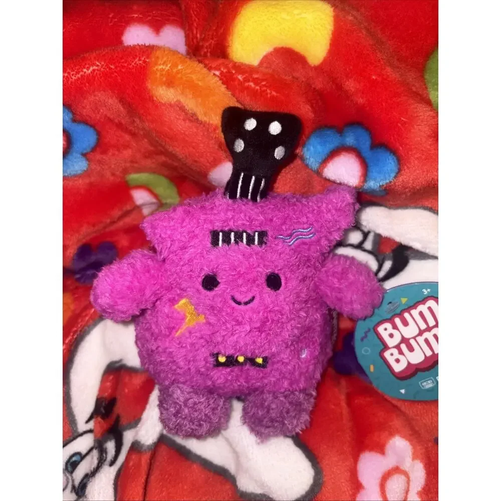 Bumbumz GENEVA Electric Guitar 4.5" Bum Bumz Plush RetroBumz NWT - Picture 2 of 8